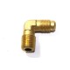 Brass Flare Elbow NPT Male Connector 90* Bend Compression Fittings.